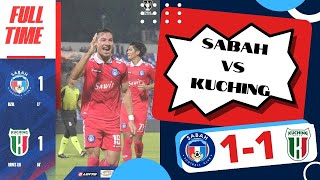 Sabah FC vs Kuching City  Agregate 41 [upl. by Aili]