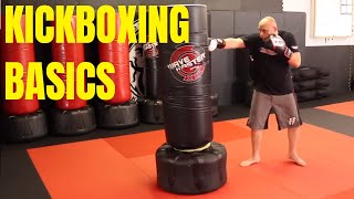 KICKBOXING FUNDAMENTALS Basic Kickboxing Techniques To Get You Started [upl. by Oria]