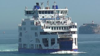 Wightlink  St Clare at Portsmouth [upl. by Kalila]