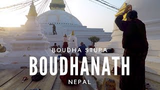 Boudha Stupa Boudhanath • Nepal  JOEJOURNEYS [upl. by Rhiamon]