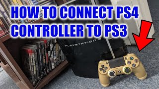 How to connect your PS4 controller to PS3 2021 [upl. by Mae]