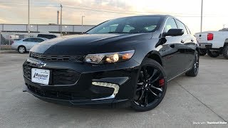 2018 Chevrolet Malibu Redline Edition 15L Tubro  Review [upl. by Carrissa]