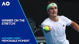 Thundering Winner from Alexander Zverev  Australian Open 2024 [upl. by Adur]