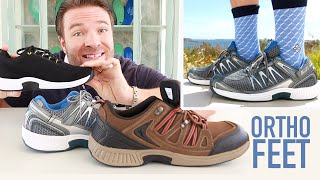 BIOMEDICALLY DESIGNED SHOES 👞 OrthoFeet Review  60 Day Wear Test [upl. by Ennairrek]