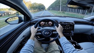 2024 Hyundai Tucson Hybrid Limited POV Drive Impressions and ASMR [upl. by Verile842]