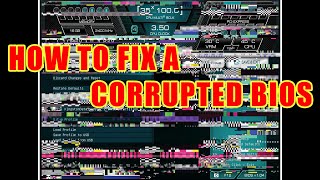 How to Fix a Corrupted Motherboard BIOS [upl. by Cenac468]