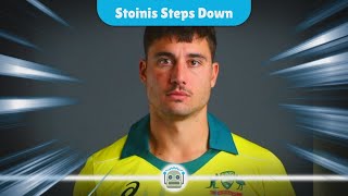 Marcus Stoinis Retires from ODIs A Major Blow to Australias Champions Trophy Hopes [upl. by Server684]