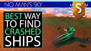 Best Way To Find Crashed Ships in No Mans Sky 2020 Efficiently amp Consistently Guide  Xaine NMS [upl. by Tonkin]