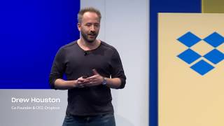 Drew Houston Meet the new Dropbox  Dropbox Keynotes  Dropbox [upl. by Ninetta]