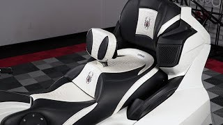 CanAm Spyder RT Custom Aftermarket Seats by Ultimate 201019 [upl. by Noah]