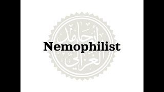 How to pronounce Nemophilist CORRECTLY [upl. by Wall960]