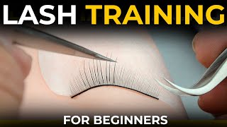 Beginners Lashing Guide Eyelash Extensions [upl. by Osmund862]