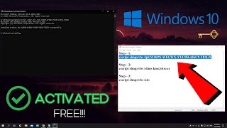 How To Activate Any Windows 10 Using CMD 2024 [upl. by Ardnama]