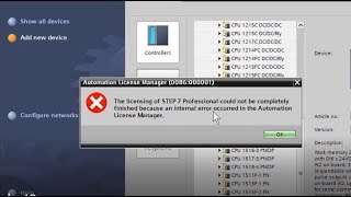 How to fix the Automation License Manager error in TIA Portal V13 WinDow httpsshopeee5fJJOVVtat [upl. by Littman]