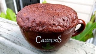 NUTELLA MUG CAKE RECIPE [upl. by Adnohsat]