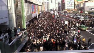 Japan Vlog  Shinjuku  Earthquake 90 [upl. by Ecnarepmet528]