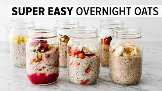 Overnight Oats Healthy Breakfast Ideas [upl. by Fausta]