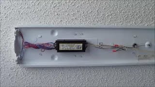 How to replace a Rapid Start Florescent Ballast [upl. by Eirrek783]