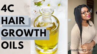 7 Best Oils for Natural 4c Hair Growth IGBOCURLS [upl. by Encratia]