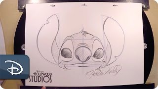 HowTo Draw Stitch  Walt Disney World [upl. by Filmore]