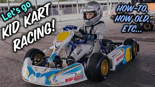 HOW TO GET STARTED IN KID KART RACING  Go Kart racing at 6years old  Learn how to start racing [upl. by Ag]