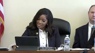 Ranking Member Jasmine Crockett delivers opening remarks [upl. by Annoynek]