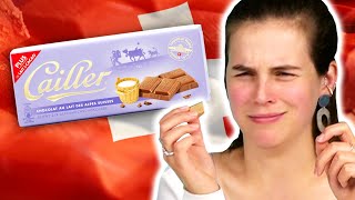 Irish People Try Swiss Chocolate [upl. by Sonitnatsnoc]