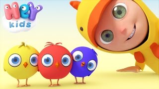 Chicks Song  Animal Songs For Kids  HeyKids [upl. by Seigel]