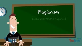 Plagiarism Lesson One [upl. by Ellita15]