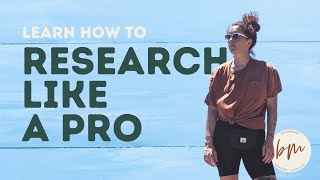 Market research how to perform better research for your brand [upl. by Nemlaz]