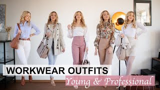 Work Outfit Ideas 2021 Business Casual Attire for Women  Annas Style Dictionary [upl. by Charron]