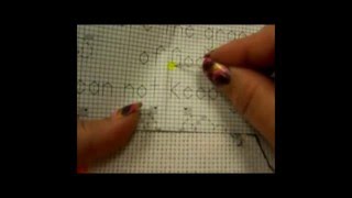 Counted Cross Stitch Part Two  Stitching [upl. by Adaliah]