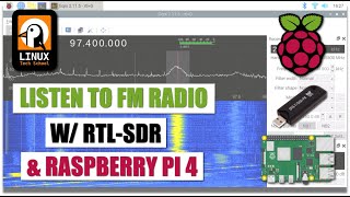 Listen to FM Radio with RTLSDR and Raspberry Pi 4 [upl. by Nozicka696]