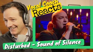 Vocal Coach REACTS  Disturbed Sound Of Silence [upl. by Emie]