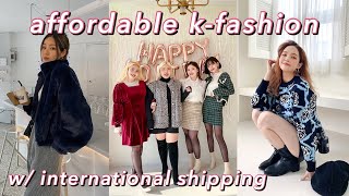 affordable korean fashion online stores w international shipping [upl. by Eislel546]