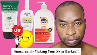 Why Is My Sunscreen Making Me Look Dark  UdegbunamChuks [upl. by Enilorak]