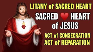 Litany of the Sacred Heart ❤️of Jesus [upl. by Delbert]