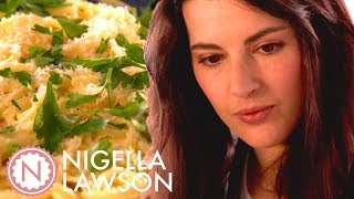 Nigella Lawson’s Super Easy Lemon Linguine  Nigella Bites [upl. by Socher]