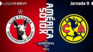 Resumen y Goles  Xolos vs América  Liga BBVA MX  Guard1anes 2021  Jornada 9 [upl. by Aivek870]