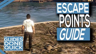 Escape Points In Cayo Perico Heist In GTA Online Guide [upl. by Nuawad]