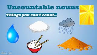 Countable and uncountable nouns  Lesson 1 [upl. by Quenby768]