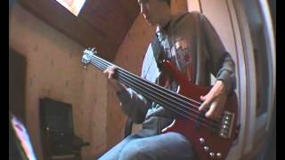 Poles Apart  Pink Floyd Fretless bass cover [upl. by Gracye372]