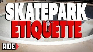 Skatepark Etiquette  BASICS with Spencer Nuzzi [upl. by Nogas]