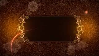 HD Flourish Background Video Animation video AV3 for wedding projects slideshow photography [upl. by Camm]