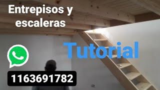 Construimos entrepisos y escaleras Cel 11 6369 1782 [upl. by Adnohs960]