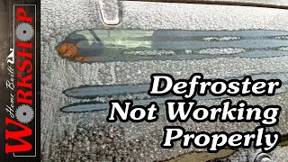 How to fix a broken Defroster Grid Line [upl. by Dredi277]