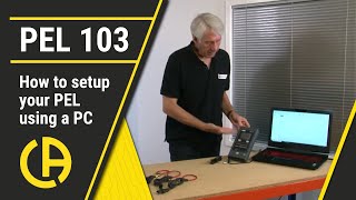 Learn how to set up your Chauvin Arnoux PEL using your PC [upl. by Rez509]