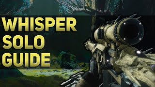 How to Solo Whisper of the Worm Heroic Guide amp Walkthrough  Destiny 2 [upl. by Rebbecca]