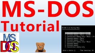 DOS tutorial commands for beginners [upl. by Bail965]