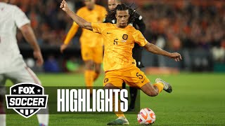 Netherlands vs Gibraltar Highlights  UEFA European Qualifiers [upl. by Ynohtnad385]